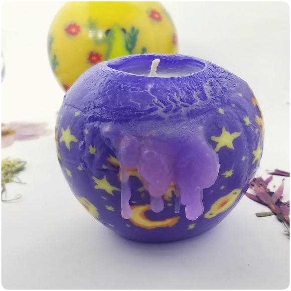 *SOLD*90's Vtg Magic Glow Candles set of 2 - Picture 5 of 7